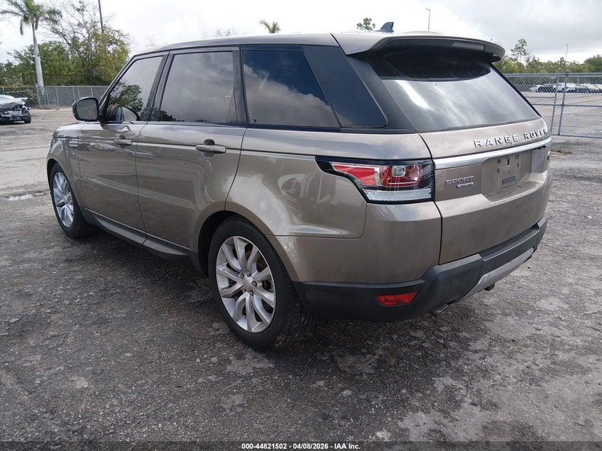 2016 Land Rover Range Rover Sport 3.0L V6 Turbocharged Diesel Hse Td6