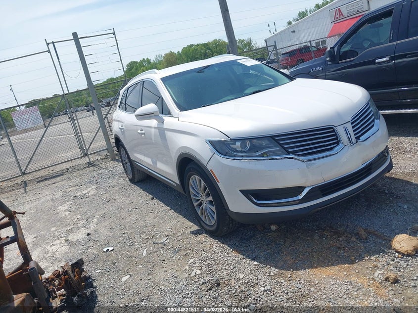 2017 Lincoln Mkx Select