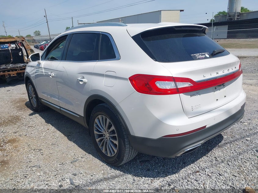 2017 Lincoln Mkx Select