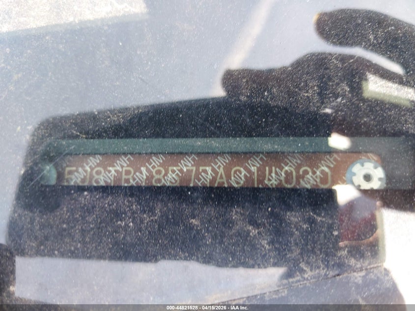 2007 Acura Rdx VIN: 5J8TB18577A014030 Lot: 44821528