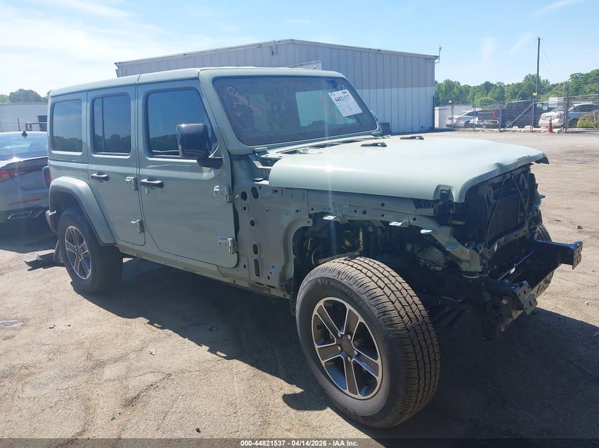 2023 JEEP WRANGLER 4-DOOR SAHARA 4X4