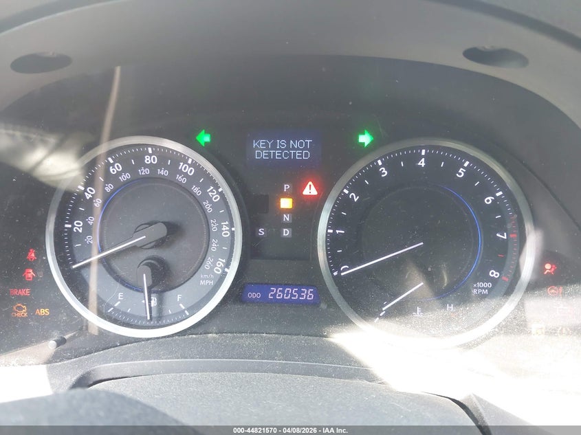 2012 Lexus Is 250 VIN: JTHCF5C27C5058344 Lot: 44821570