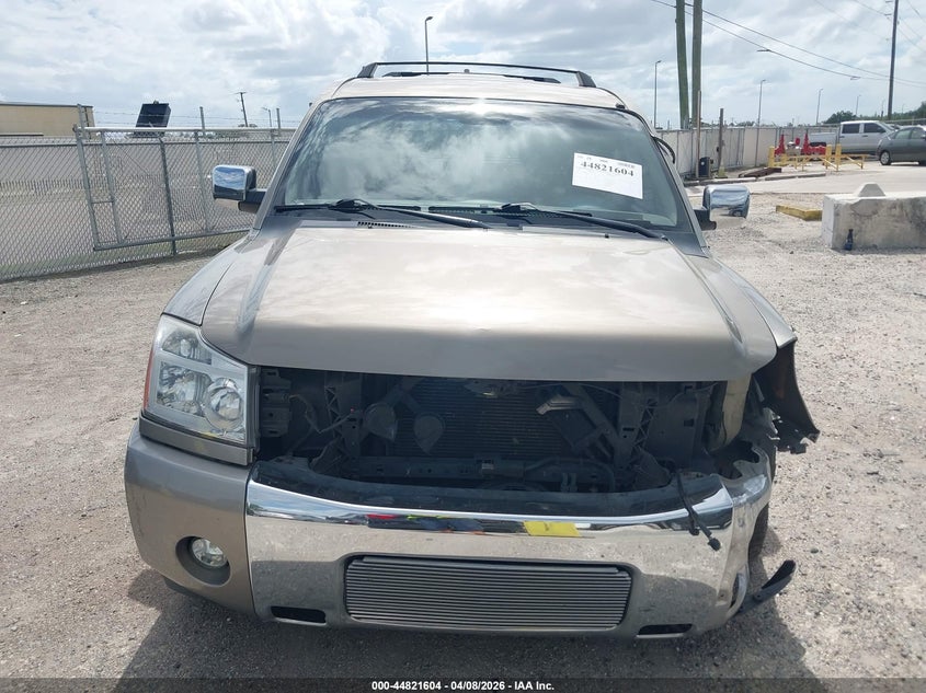 2006 Nissan Armada Se VIN: 5N1AA08AX6N715518 Lot: 44821604