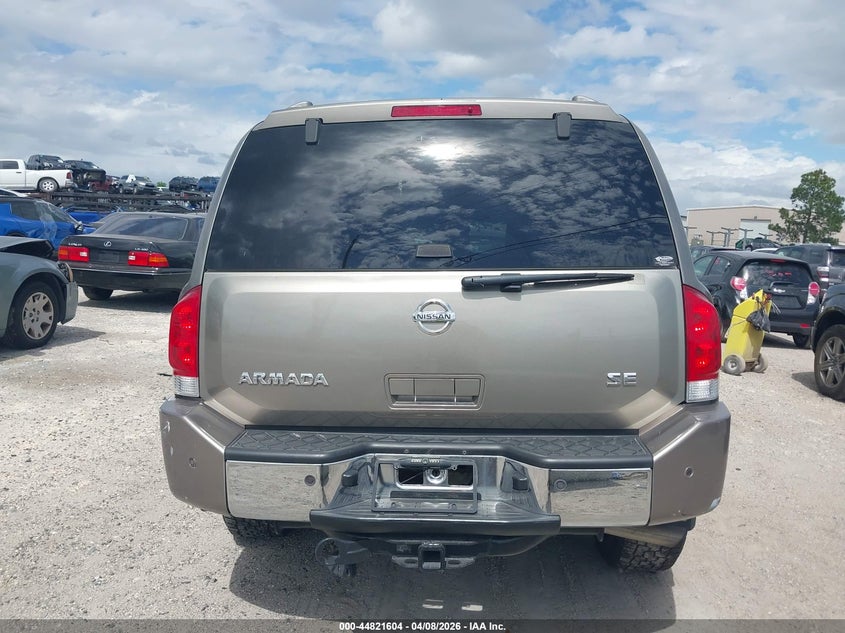 2006 Nissan Armada Se VIN: 5N1AA08AX6N715518 Lot: 44821604