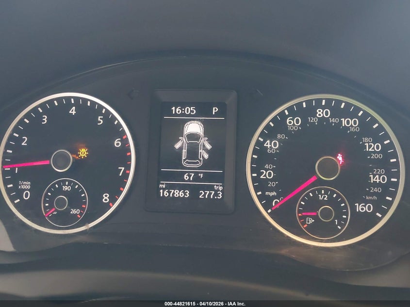 2014 Volkswagen Tiguan Sel VIN: WVGAV3AX9EW084175 Lot: 44821615