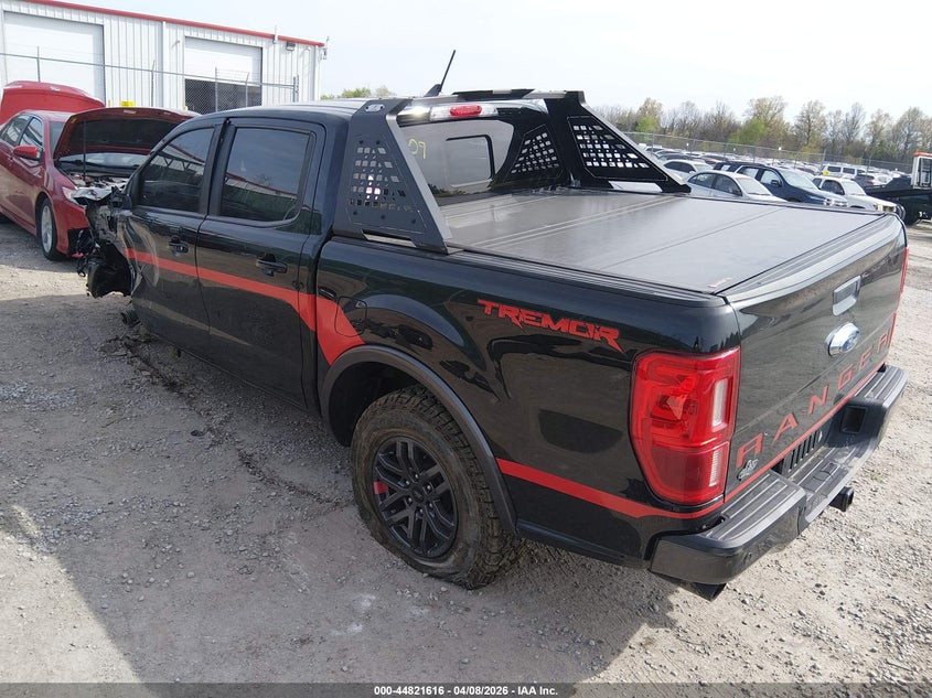 2023 Ford Ranger 2.3 Lariat black Lot 111044821616 Vin 1FTER4FH3PLE27309