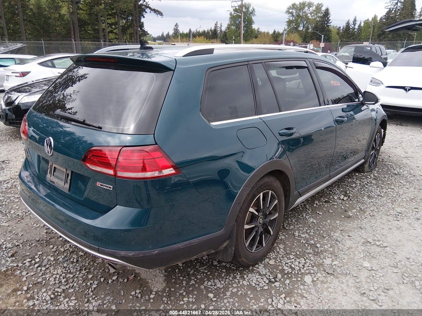 2019 VOLKSWAGEN GOLF ALLTRACK auction photo 4