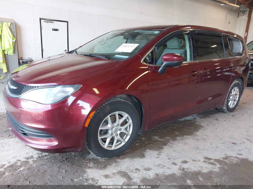 2018 Chrysler Pacifica 3.6 Touring red Lot 111044821762 Vin 2C4RC1DG2JR148668