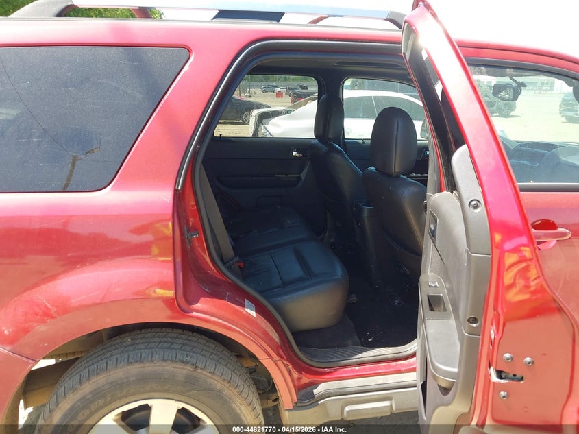 2012 Ford Escape 2.5 Limited red Lot 111044821770 Vin 1FMCU0E78CKB11164