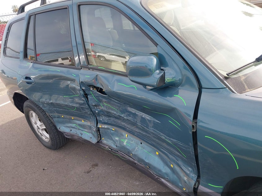 2001 Hyundai Santa Fe 2.7L V6 Gls/2.7L V6 Lx VIN: KM8SC83D41U007794 Lot: 44821860