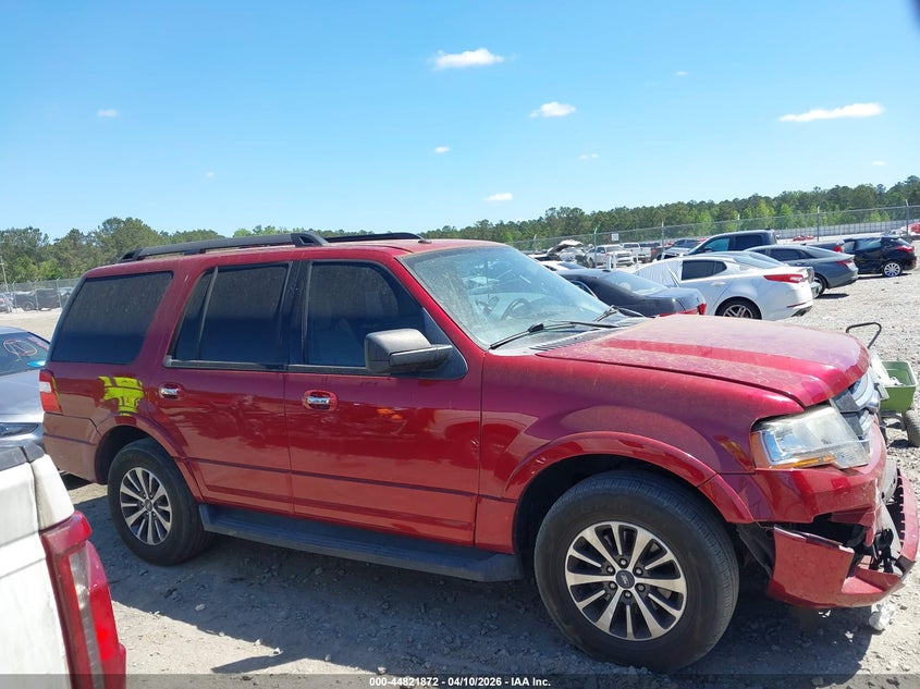 2016 Ford Expedition 3.5 Xlt red Lot 111044821872 Vin 1FMJU1HT6GEF33184