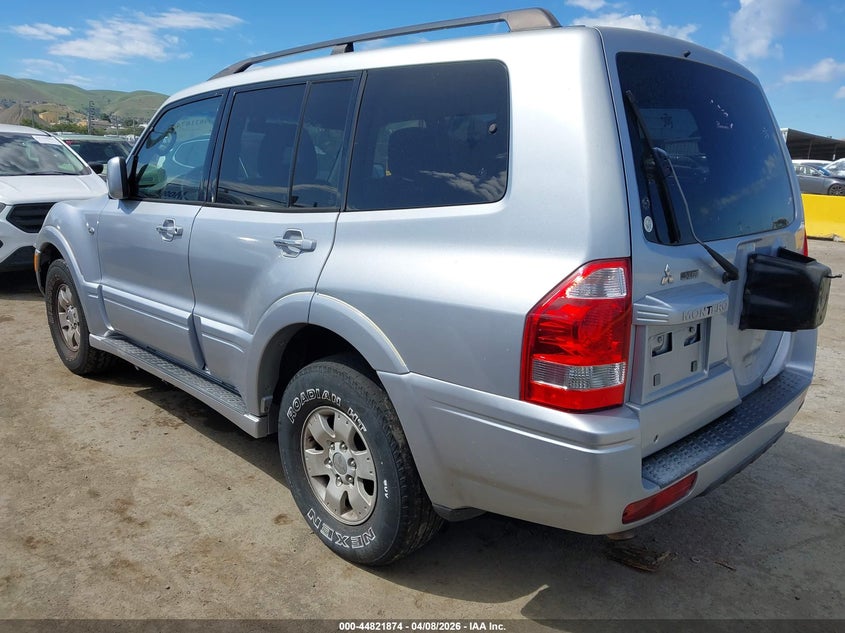 2004 Mitsubishi Montero Xls