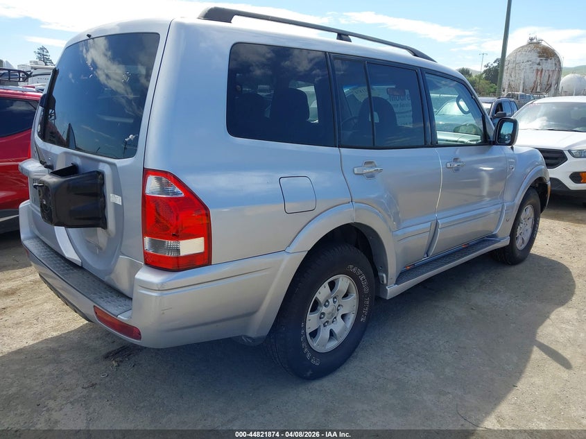 2004 Mitsubishi Montero Xls