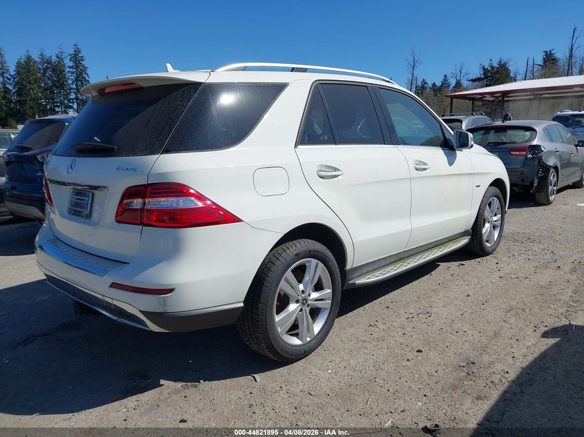 2012 Mercedes-Benz Ml 350 4Matic