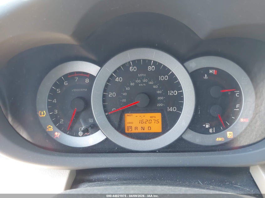 2011 TOYOTA RAV 4 SPORT UTILITY VEHICLE 2.5L I-4 DOHC, VVT, 179HP