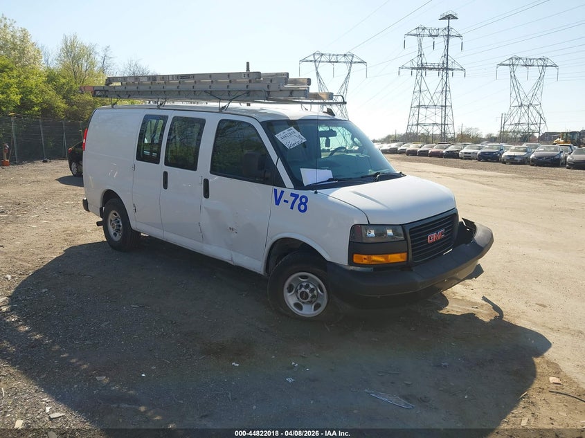 1GTW7AFP5N1202432 2022 GMC Savana Cargo Rwd 2500 Regular Wheelbase Work Van auction photo 1