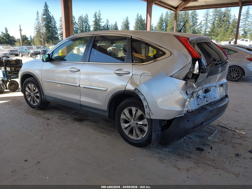 2012 Honda Cr-v 2.4 Ex Silver Lot 111044822039 Vin JHLRM4H51CC012103