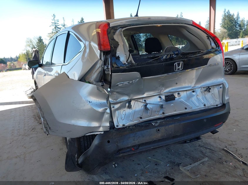 2012 Honda Cr-v 2.4 Ex Silver Lot 111044822039 Vin JHLRM4H51CC012103