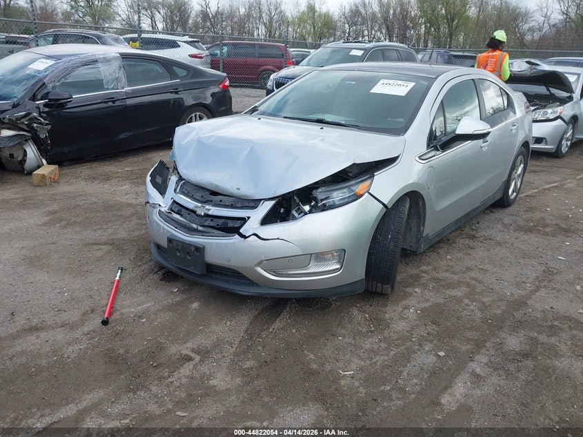 2012 Chevrolet Volt silver Lot 111044822054 Vin 1G1RD6E40CU125578