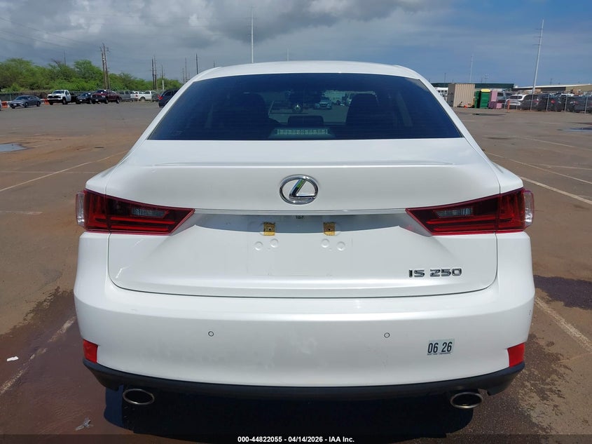 2014 Lexus Is 250 VIN: JTHBF1D24E5020723 Lot: 44822055
