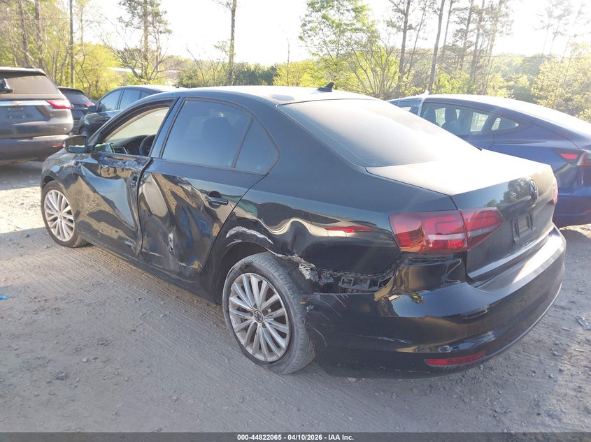 2016 Volkswagen Jetta 1.8 1.8T Sel black Lot 111044822065 Vin 3VWL07AJ7GM340120