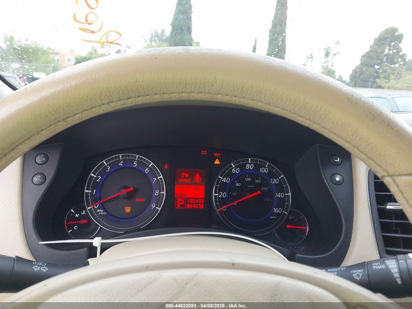 2008 Infiniti Ex35 Journey VIN: JNKAJ09E08M306649 Lot: 44822093