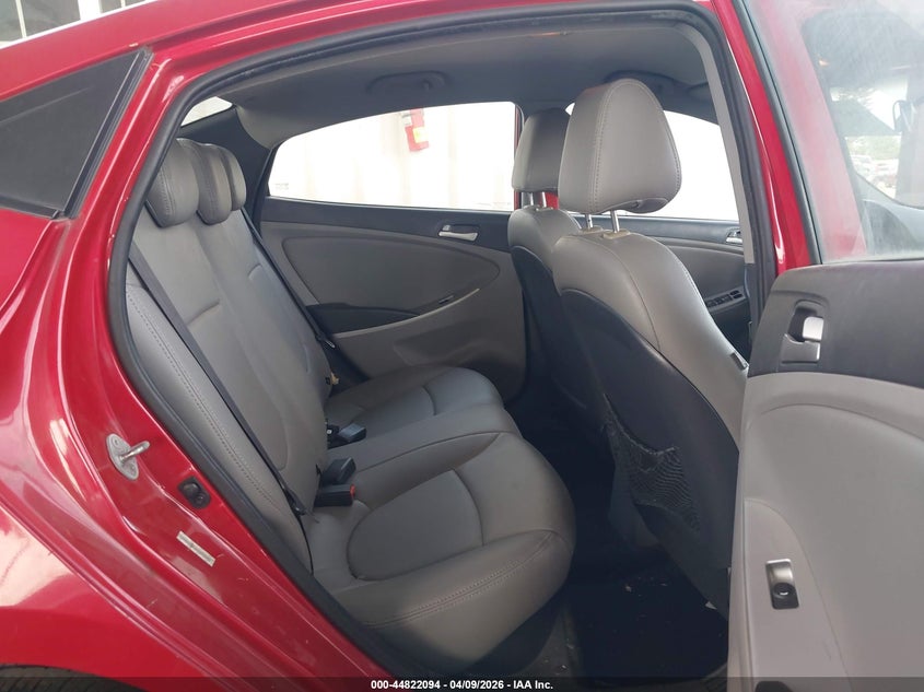 2013 Hyundai Accent 1.6 Gls red Lot 111044822094 Vin KMHCT4AEXDU537250
