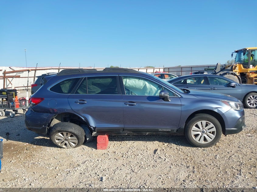 2018 Subaru Outback 2.5 2.5I Premium blue Lot 111044822176 Vin 4S4BSAFC8J3202168