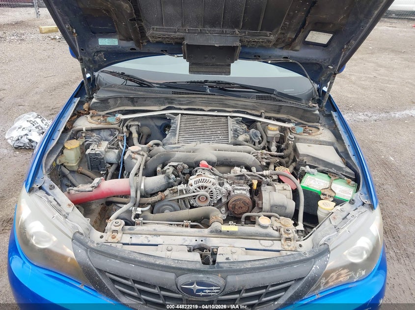 2008 Subaru Impreza Wrx VIN: JF1GE75658G513999 Lot: 44822219