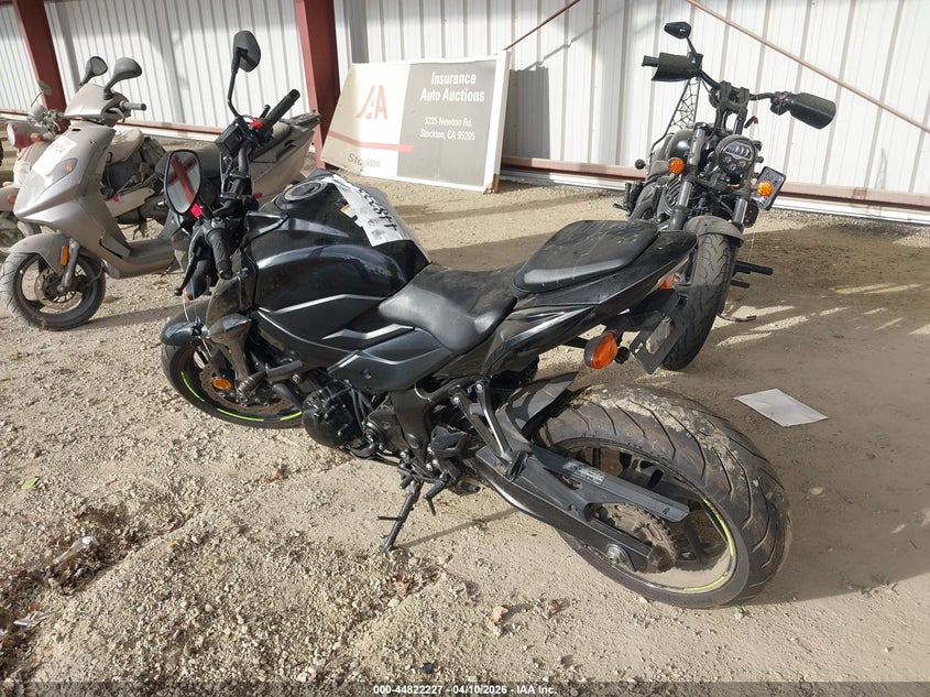 2022 Suzuki Gsx-s Gsx-S750 M Z black Lot 111044822227 Vin JS1C533D6N7100014