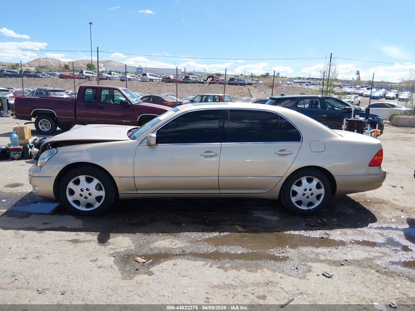 2003 Lexus Ls 430 VIN: JTHBN30F230117727 Lot: 44822275