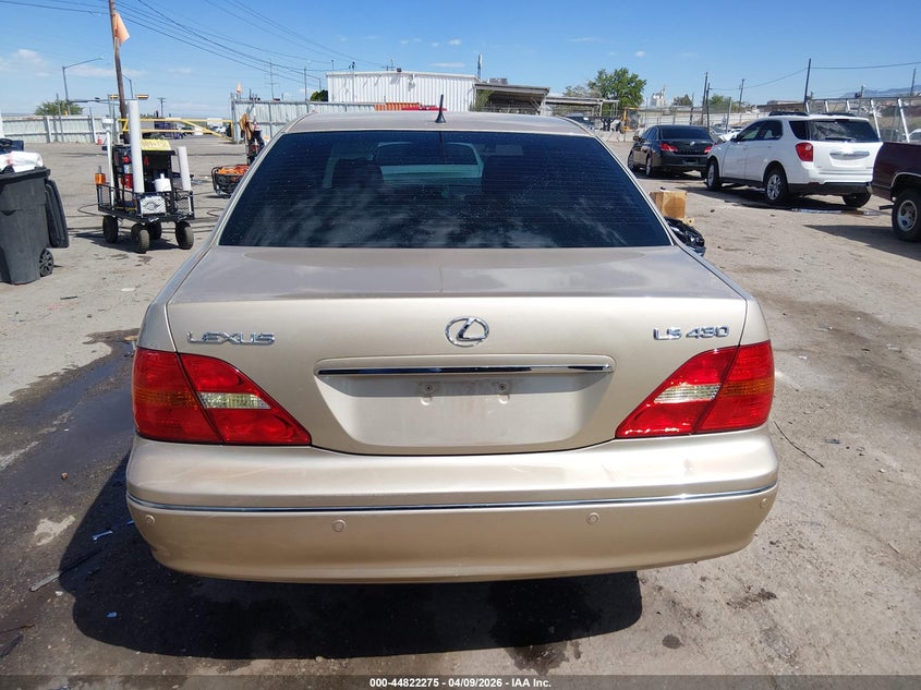2003 Lexus Ls 430 VIN: JTHBN30F230117727 Lot: 44822275