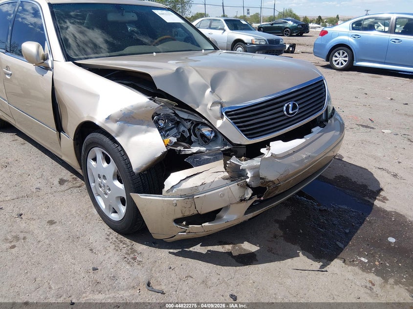 2003 Lexus Ls 430 VIN: JTHBN30F230117727 Lot: 44822275