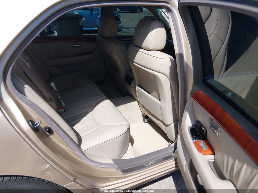 2003 Lexus Ls 430 VIN: JTHBN30F230117727 Lot: 44822275