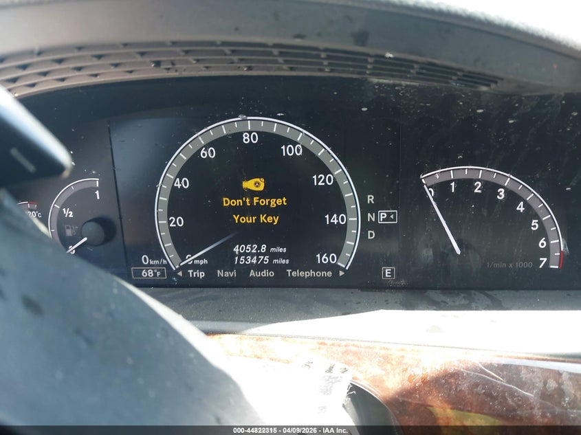 2011 Mercedes-Benz S 550 VIN: WDDNG7BB9BA386879 Lot: 44822315