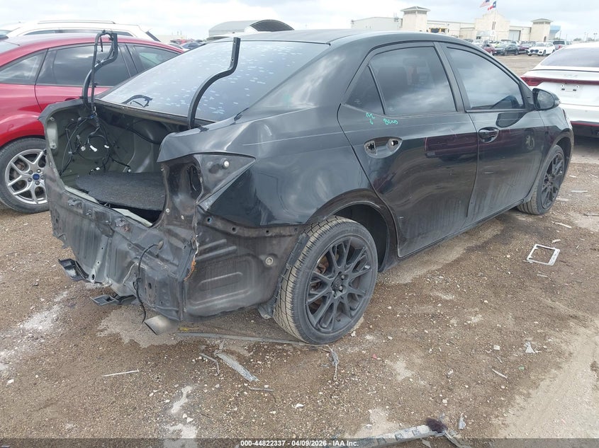 Vin: 2t1burhe8gc587324, lot: 45319609, toyota corolla s w/special edition pkg 20164