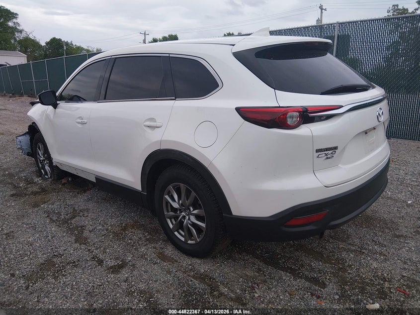 2019 Mazda Cx-9 2.5 Cx-9 Touring white Lot 111044822367 Vin JM3TCBCY8K0314927