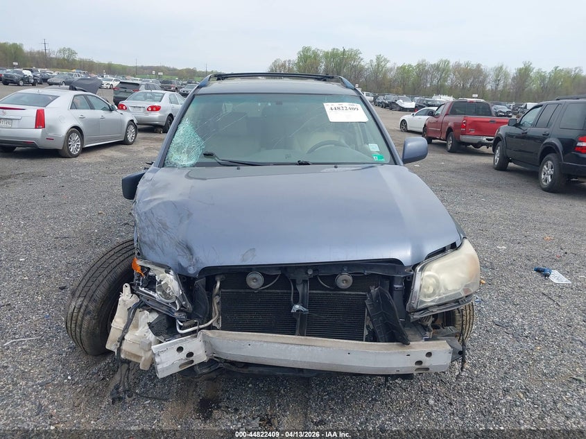 2006 Toyota Highlander Hybrid V6 VIN: JTEEW21A460009375 Lot: 44822409