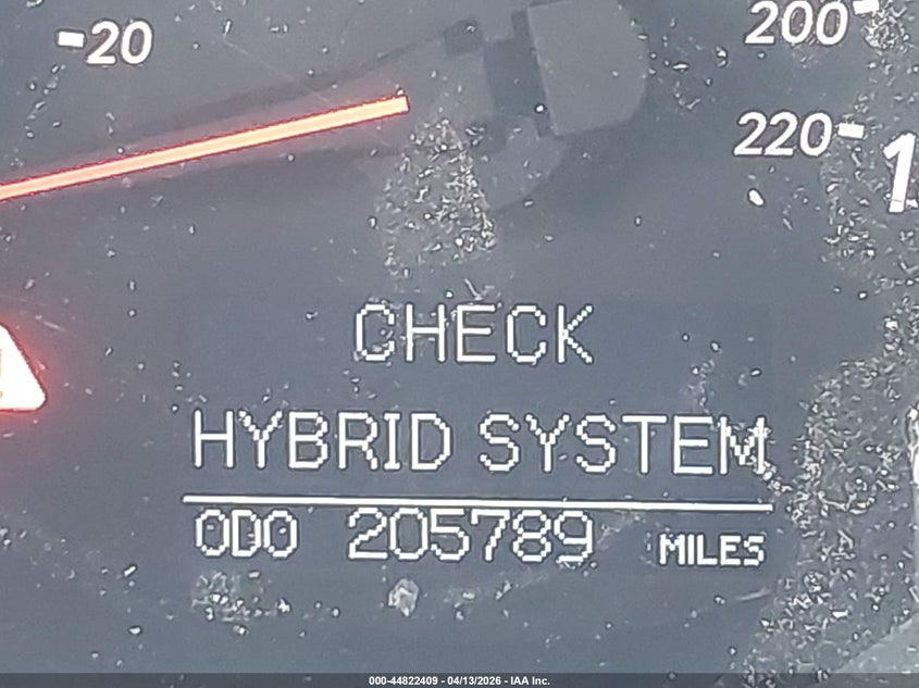 2006 Toyota Highlander Hybrid V6 VIN: JTEEW21A460009375 Lot: 44822409