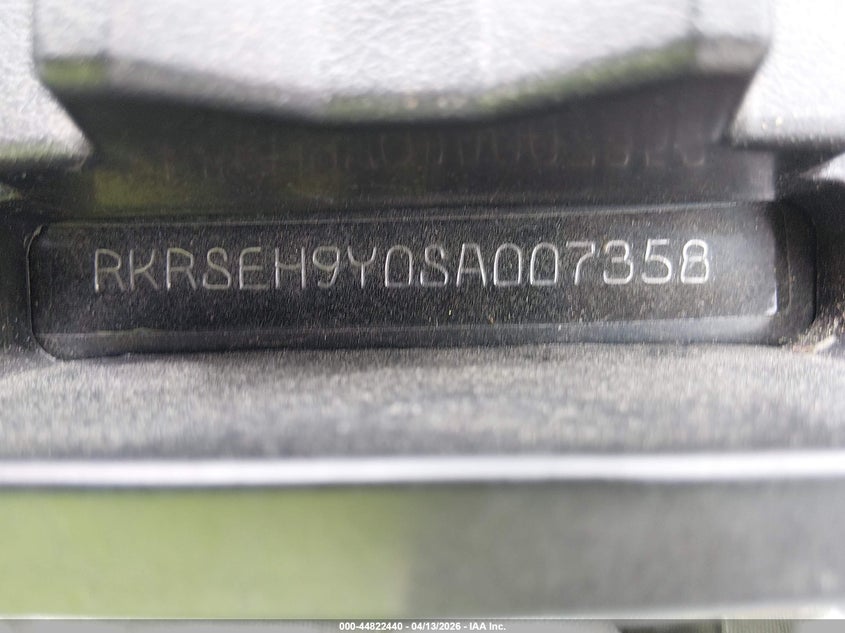 2025 Yamaha Yw125 VIN: RKRSEH9Y0SA007358 Lot: 44822440