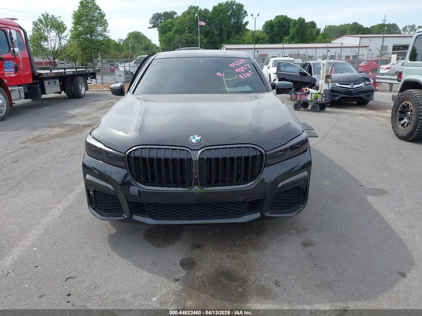2022 BMW 740 I xDrive VIN: WBA7T4C01NCH09857 Lot: 44822460