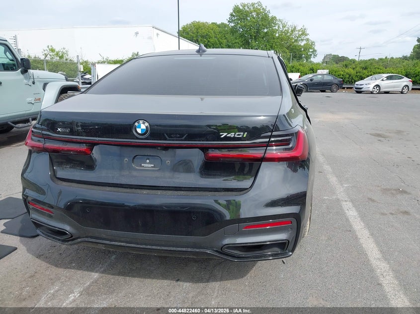 2022 BMW 740 I xDrive VIN: WBA7T4C01NCH09857 Lot: 44822460