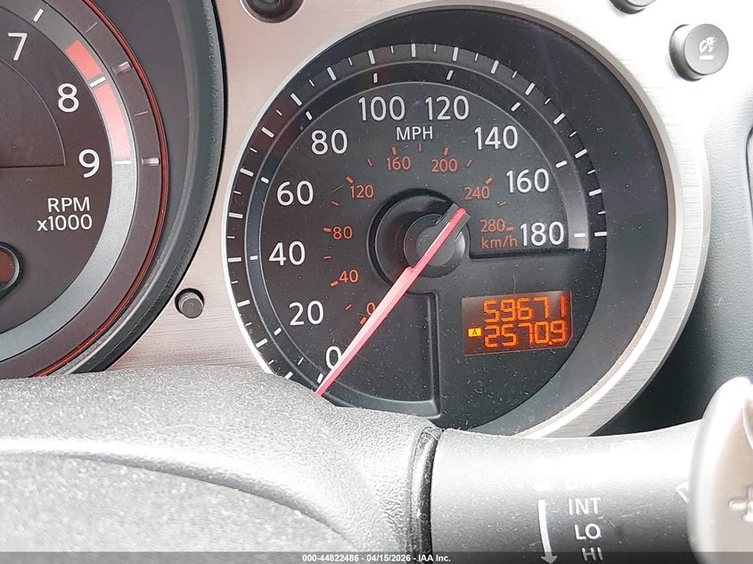 2010 Nissan 370Z VIN: JN1AZ4EH4AM500661 Lot: 44822486