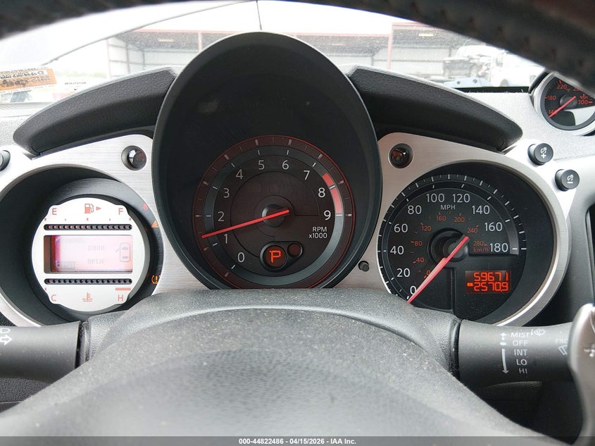 2010 Nissan 370Z VIN: JN1AZ4EH4AM500661 Lot: 44822486