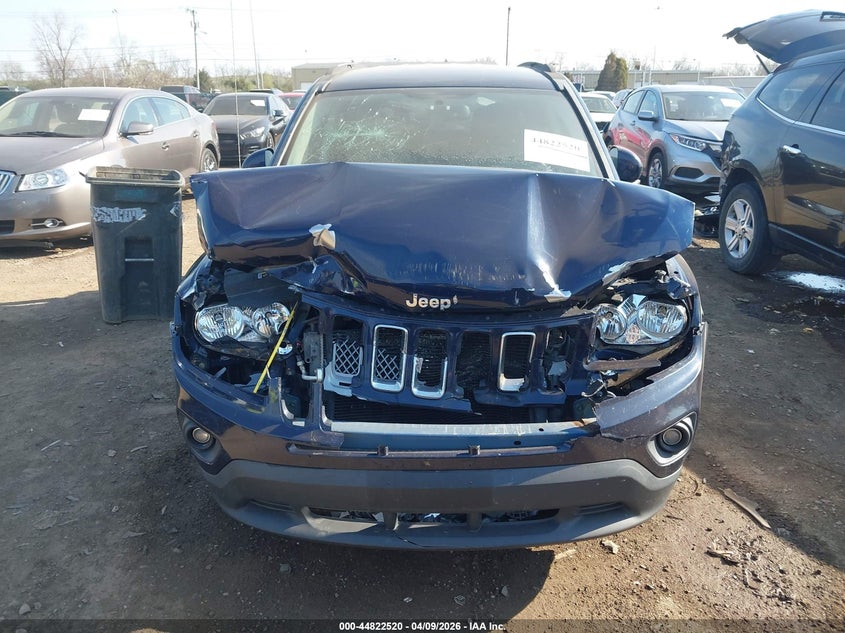 2016 Jeep Compass Latitude VIN: 1C4NJDEB6GD545322 Lot: 44822520