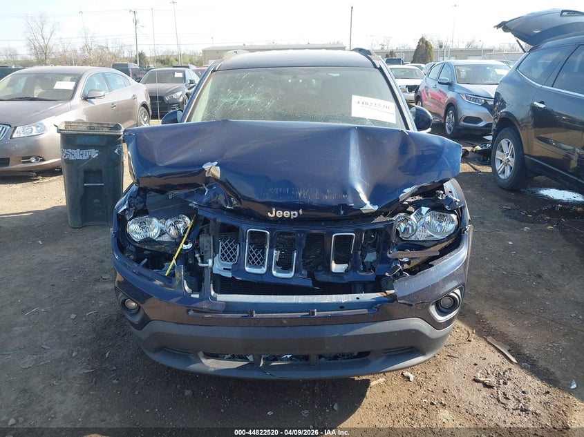 2016 Jeep Compass Latitude VIN: 1C4NJDEB6GD545322 Lot: 44822520