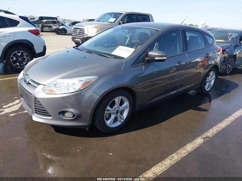 2014 Ford Focus 2.0 Se grey Lot 111044822589 Vin 1FADP3K24EL435872