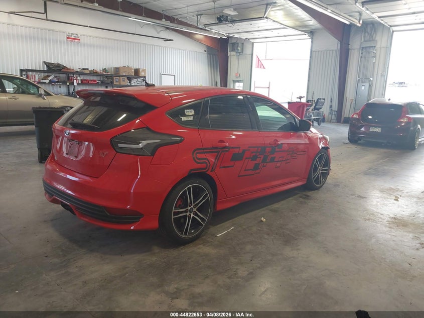 Vin: 1fadp3l92hl334135, lot: 45319925, ford focus st 20174