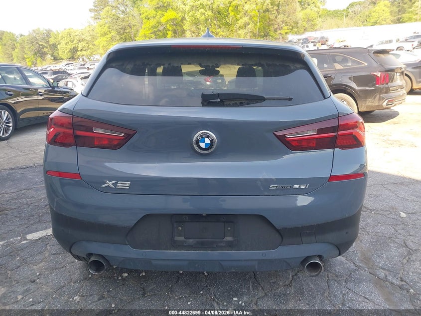 2022 BMW X2 Sdrive28I VIN: WBXYH9C02N5T78362 Lot: 44822699