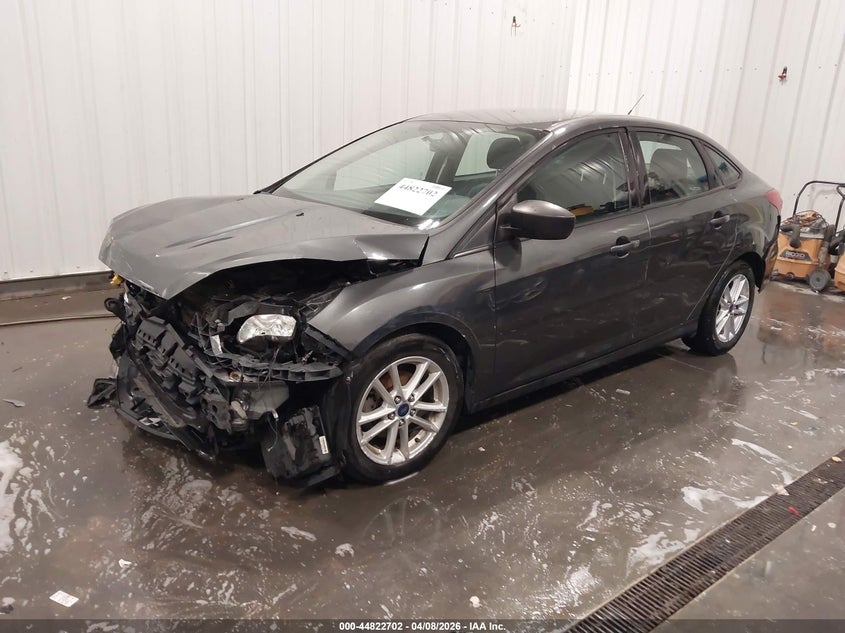 Vin: 1fadp3f29gl391493, lot: 45319974, ford focus se 20162